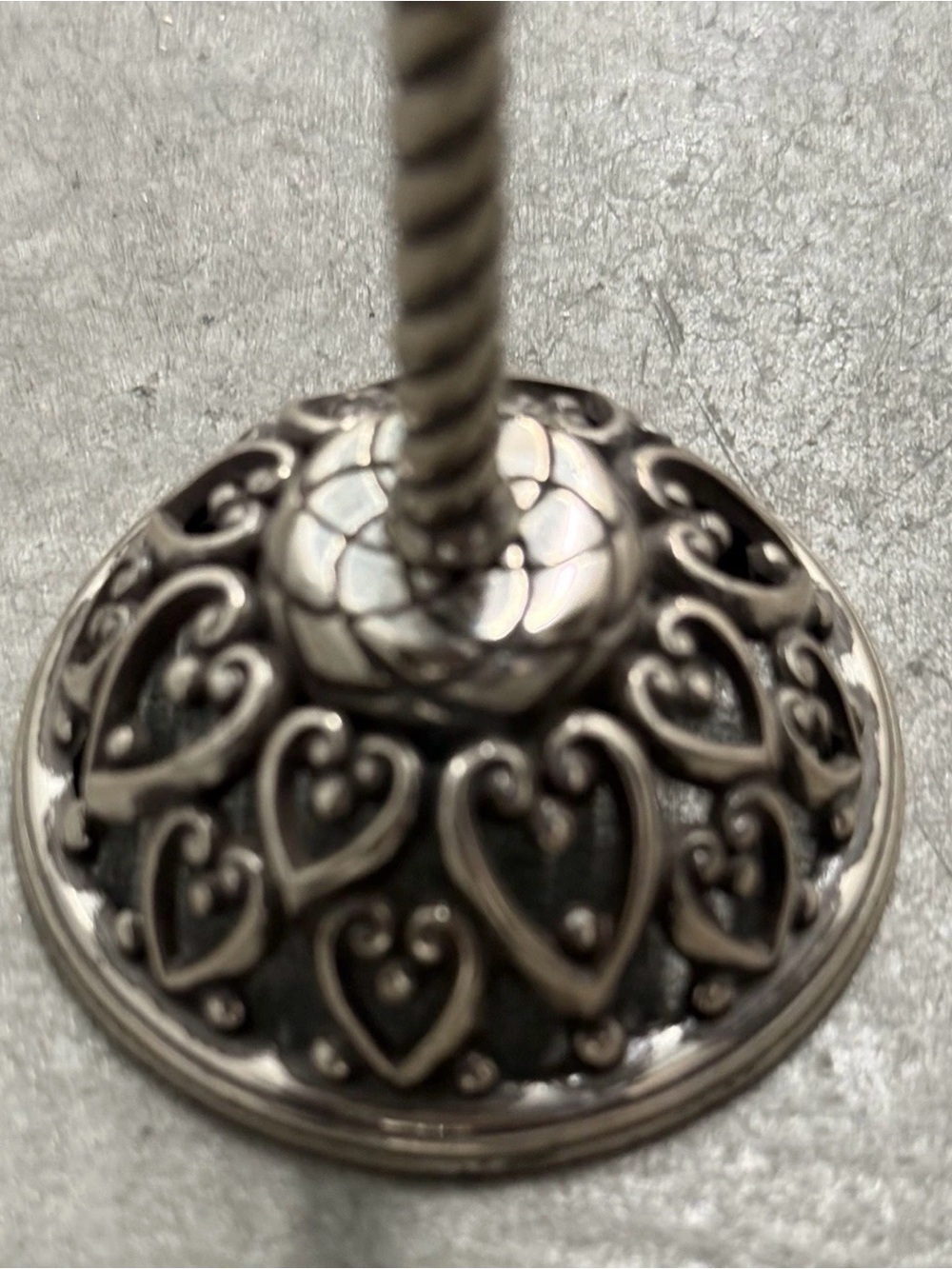 $20 FIRM Brighton Heart Cross Jewelry Earring Holder Display Stand - Picture 3 of 6